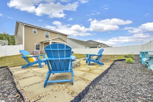 110 Strongridge Trl, Simpsonville, SC 29681 - view of play area with a patio area and an outdoor fire pit