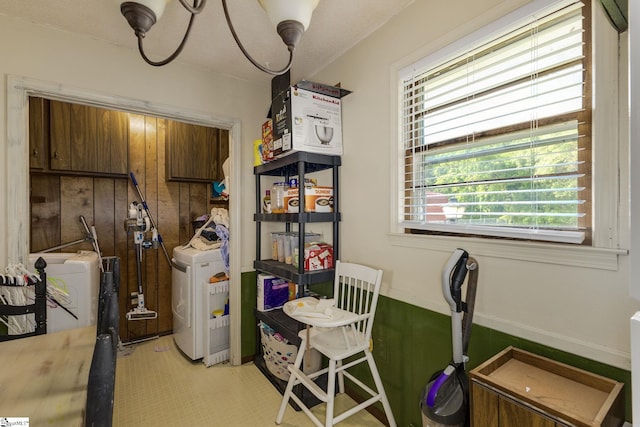 misc room featuring washer / clothes dryer