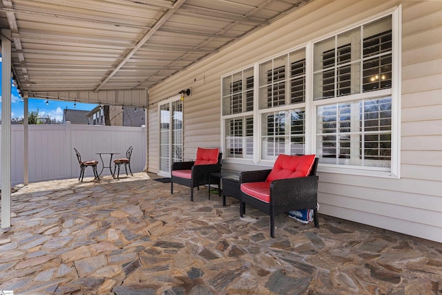 108 Shea Ct, Simpsonville, SC 29681 - view of patio with fence