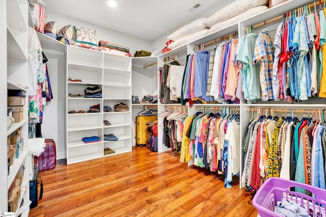 475 Johnson Rd, Easley, SC 29642 - spacious closet with wood finished floors