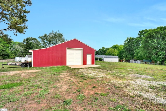 475 Johnson Rd, Easley, SC 29642 - view of pole building featuring a yard