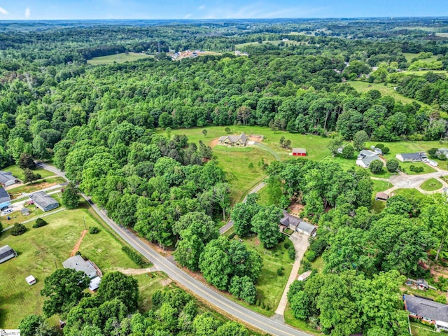 475 Johnson Rd, Easley, SC 29642 - aerial view of property's location featuring a forest