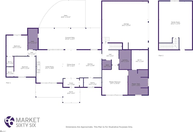 475 Johnson Rd, Easley, SC 29642 - floor plan / room layout