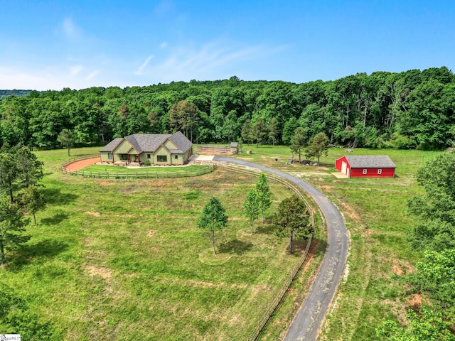 475 Johnson Rd, Easley, SC 29642 - aerial view of property and surrounding area featuring a forest
