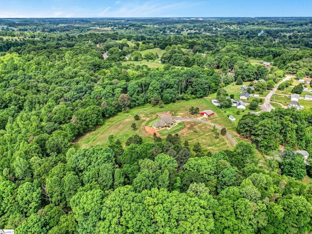 475 Johnson Rd, Easley, SC 29642 - aerial view of property's location with a forest