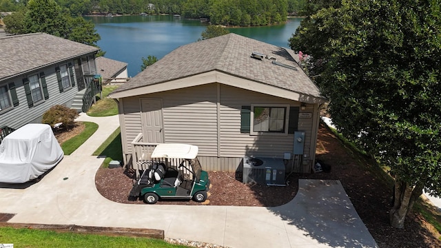1230 Melton Rd Unit # 16, West Union, SC 29696 - aerial view of property and surrounding area with a large body of water