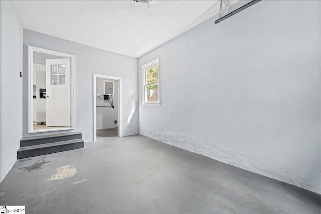 222 Woodview Ave, Spartanburg, SC 29306 - unfurnished bedroom featuring concrete floors
