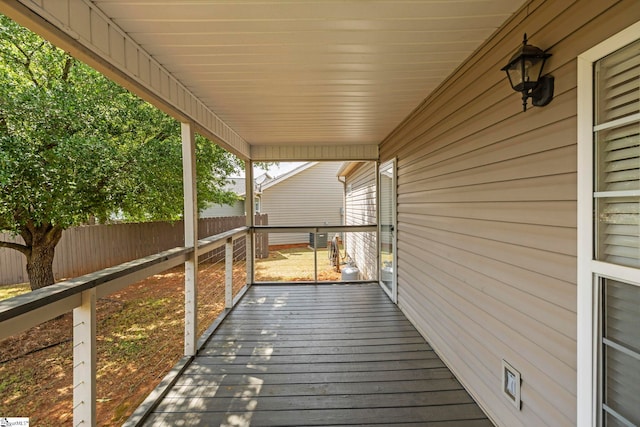 330 Split Oak Ln, Inman, SC 29349 - wooden deck with fence