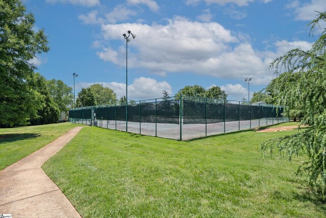 151 Chandler Crest Ct, Greer, SC 29651 - view of tennis court