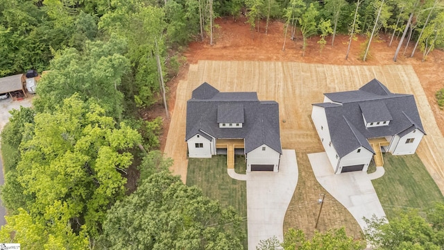 aerial view of property and surrounding area