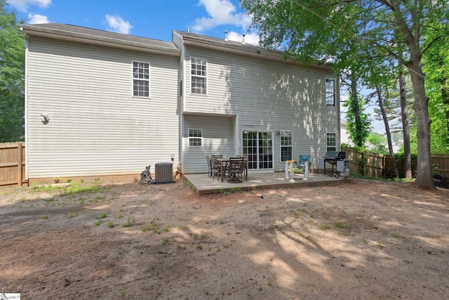 135 Bathurst Ln, Simpsonville, SC 29681 - rear view of house featuring a patio area and cooling unit