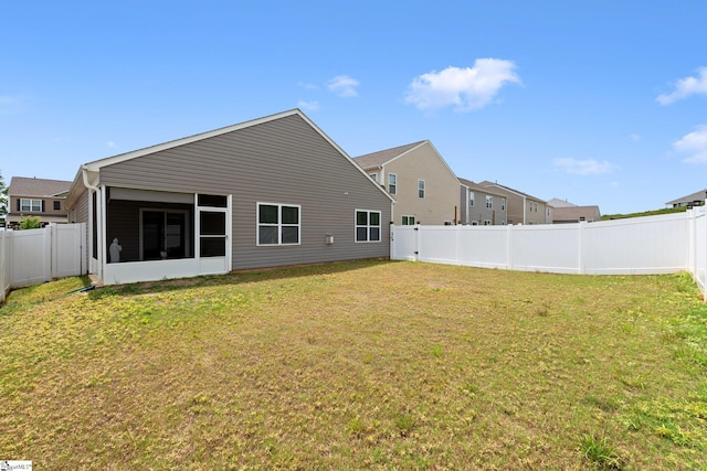51 Oak Edge Ln, Greer, SC 29651 - back of property featuring a sunroom
