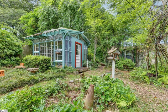 14 Dixie Ave, Greenville, SC 29607 - view of greenhouse