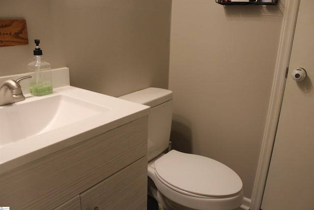 305 N Owens St, Clinton, SC 29325 - bathroom featuring toilet and vanity