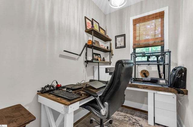 203 N Hogan Dr, Westminster, SC 29693 - office area with baseboards