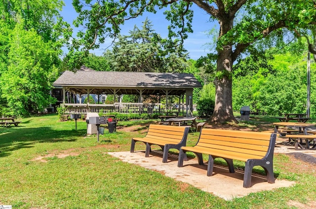 203 N Hogan Dr, Westminster, SC 29693 - view of home's community featuring a yard and a gazebo