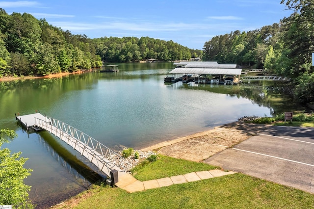 203 N Hogan Dr, Westminster, SC 29693 - dock featuring a water view and a view of trees