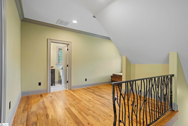 160 Mountain Brook Trl, Greenville, SC 29609 - additional living space featuring baseboards, wood finished floors, and recessed lighting