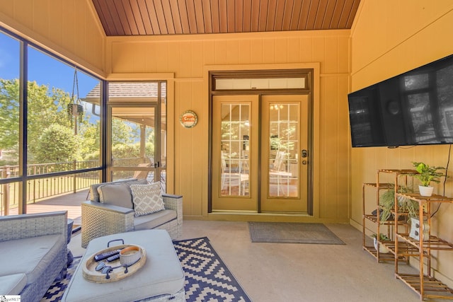view of property entrance