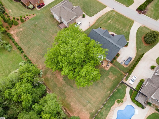 drone / aerial view