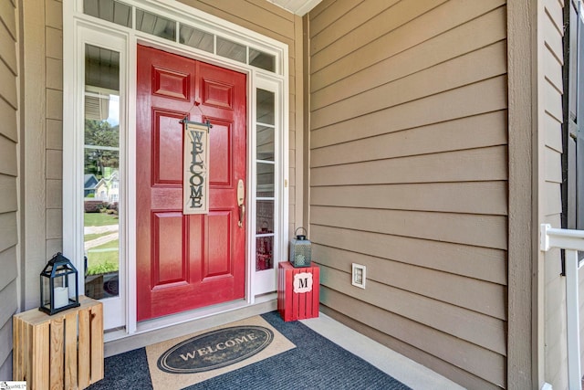 5 Laurelcrest Ln, Travelers Rest, SC 29690 - view of exterior entry featuring a porch