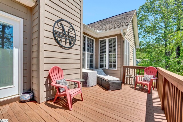5 Laurelcrest Ln, Travelers Rest, SC 29690 - view of wooden terrace