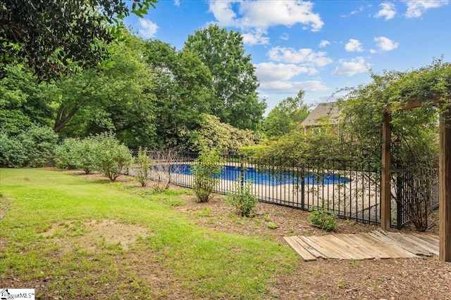 view of pool