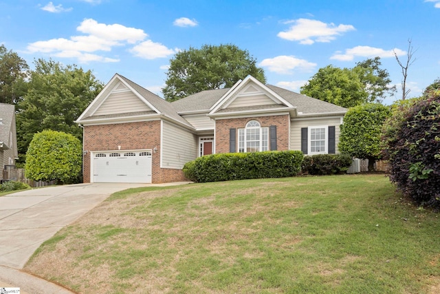 1008 Calumet Ct, Piedmont, SC 29673 - view of front of home with brick siding and concrete driveway