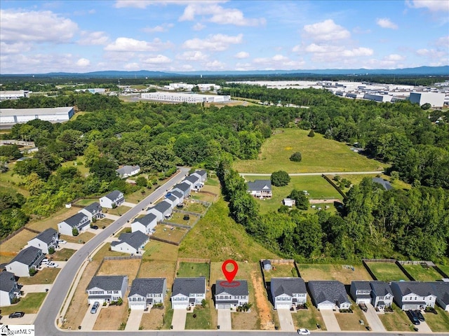 view of property location featuring nearby suburban area