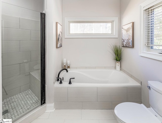 290 Coves End Pt, Seneca, SC 29678 - bathroom with toilet, a stall shower, and a bath