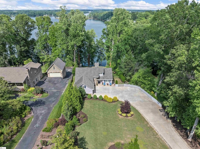 702 Lakewinds Blvd, Inman, SC 29349 - view from above of property with a nearby body of water