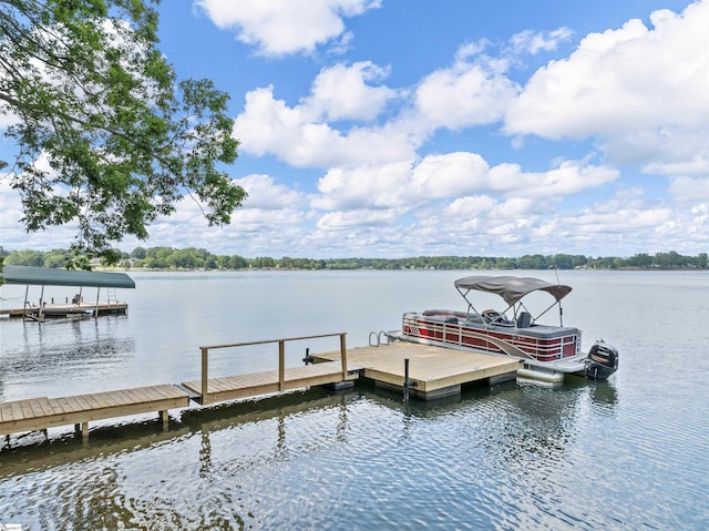702 Lakewinds Blvd, Inman, SC 29349 - dock area featuring a water view