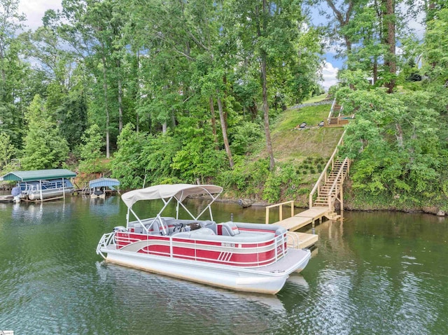 702 Lakewinds Blvd, Inman, SC 29349 - dock area with a water view