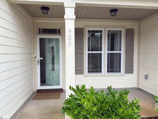 920 Hunterdale Ln, Boiling Springs, SC 29316 - doorway to property featuring a porch