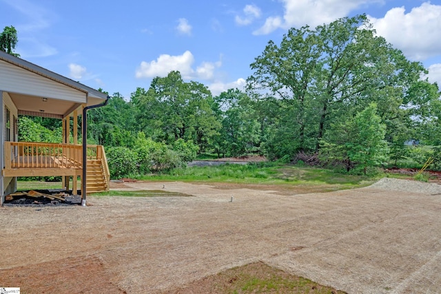 113 N Spencer St, Duncan, SC 29334 - view of yard with stairway