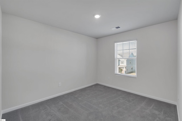 307 E Compass Way, Easley, SC 29640 - unfurnished room featuring dark carpet, baseboards, and recessed lighting