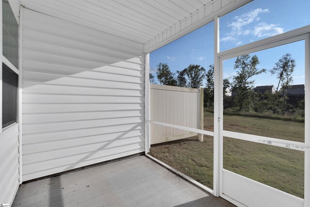 307 E Compass Way, Easley, SC 29640 - view of unfurnished sunroom