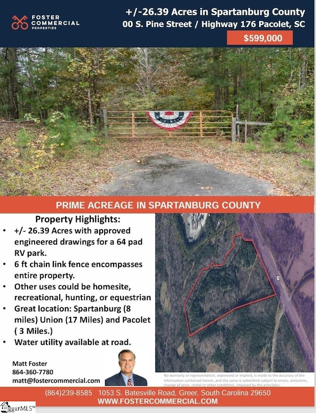 Highway 176 Bypass 00Pine St, Pacolet, SC 29372