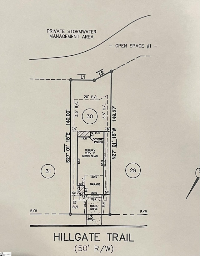 survey map / technical document