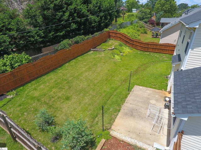 204 Silver Run Ln, Greenville, SC 29607 - view of yard with a patio