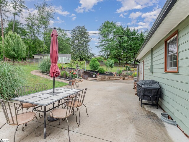 1312 Anderson Hwy, Easley, SC 29642 - view of patio featuring outdoor dining space