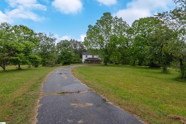 156 Spencer Rd, Jonesville, SC 29653 - view of front of property with a front lawn and asphalt driveway