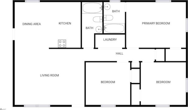 245 Rigby Ave, Spartanburg, SC 29306 - property floor plan