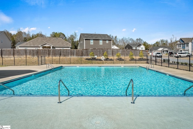 121 Frost Flower Way, Fountain Inn, SC 29644 - community pool featuring a residential view, fence, and a patio area