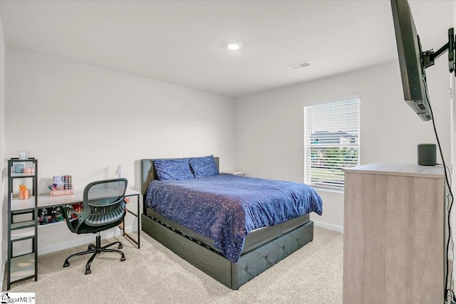 204 Hazelcroft Dr, Fountain Inn, SC 29644 - carpeted bedroom featuring baseboards and recessed lighting