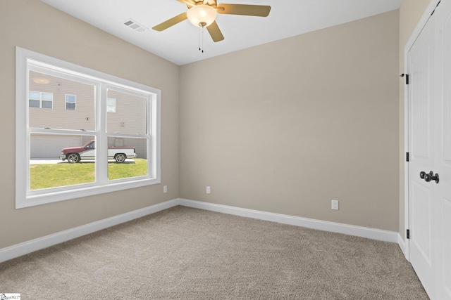 21 Old American Blvd, Pendleton, SC 29670 - spare room with carpet flooring, baseboards, and a ceiling fan