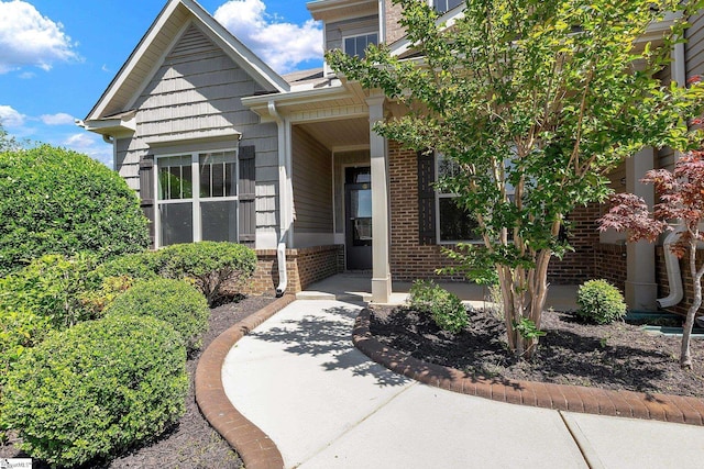 9 Sheldrake Pl, Simpsonville, SC 29681 - entrance to property with brick siding