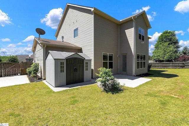 9 Sheldrake Pl, Simpsonville, SC 29681 - back of house featuring a storage unit, a patio area, and an outbuilding