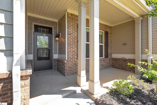 9 Sheldrake Pl, Simpsonville, SC 29681 - entrance to property with covered porch and brick siding