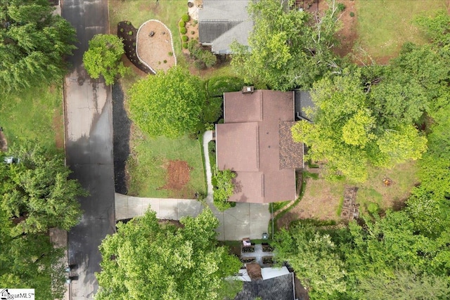 1606 Winding Way, Taylors, SC 29687 - bird's eye view